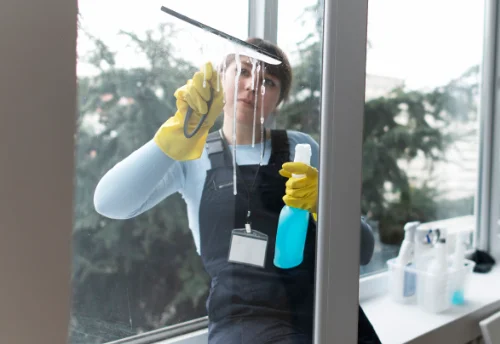 Nettoyage de vitres intérieures et extérieures à Douville